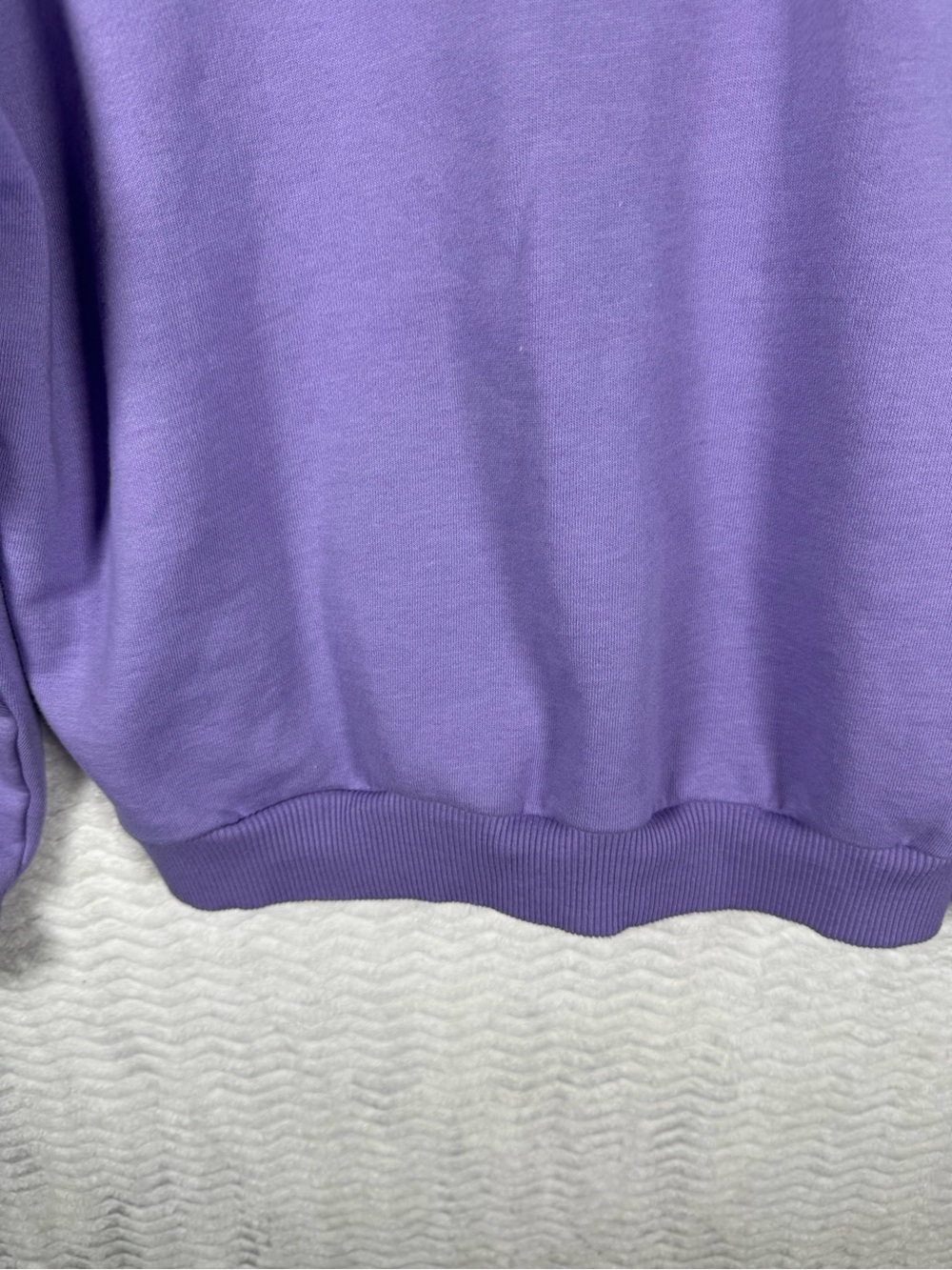 American Eagle Outfitters Purple Logo Crewneck Sweatshirt - Picture 7 of 7